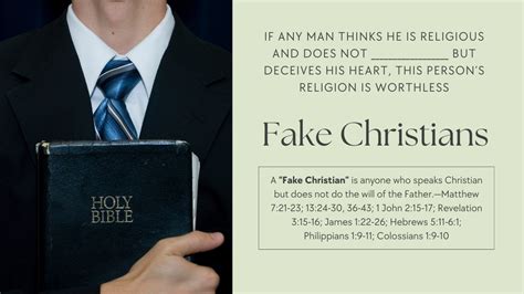 evangelicals are fake christians